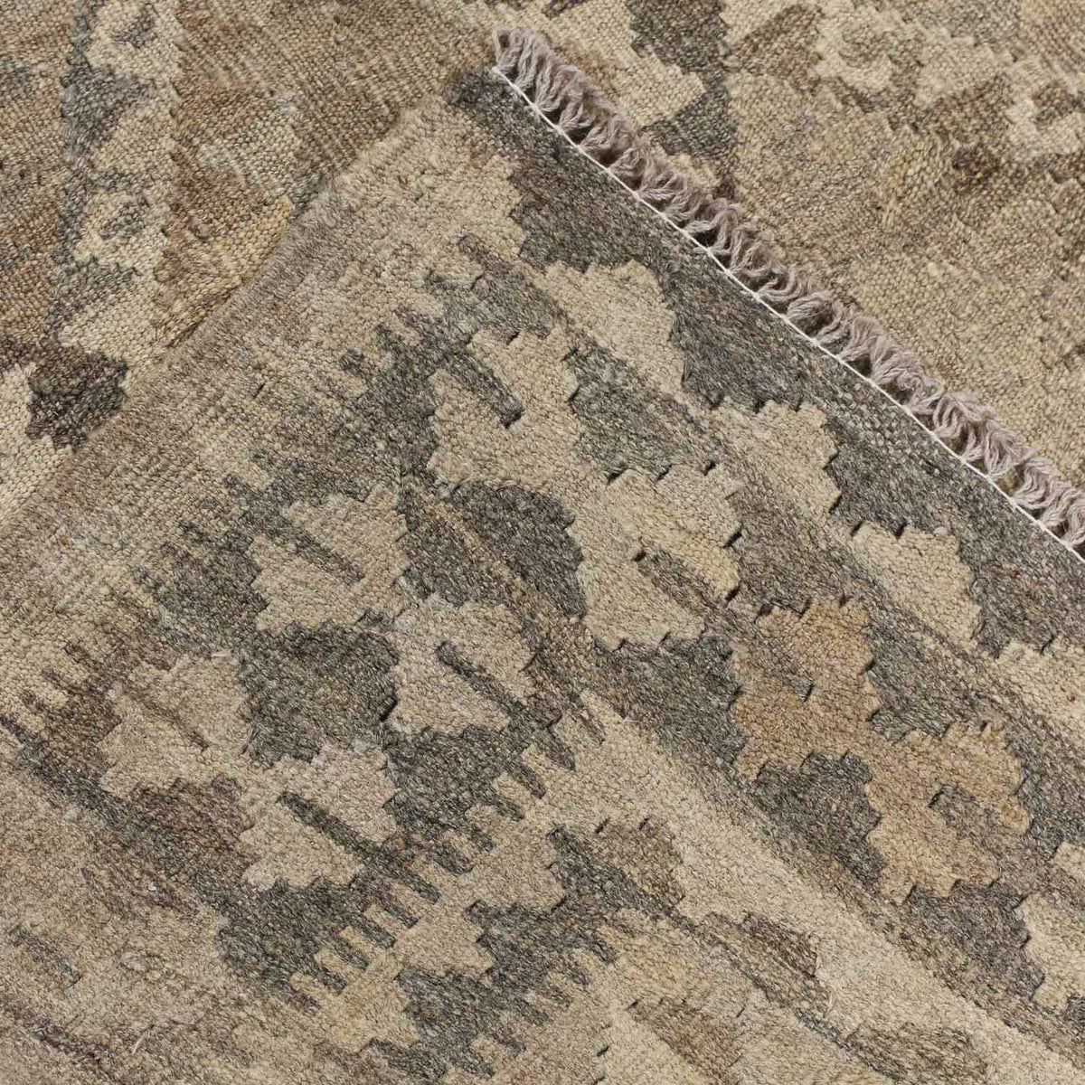 Kelim tapijt - Splash - 196 x 162 cm - veelkleurig