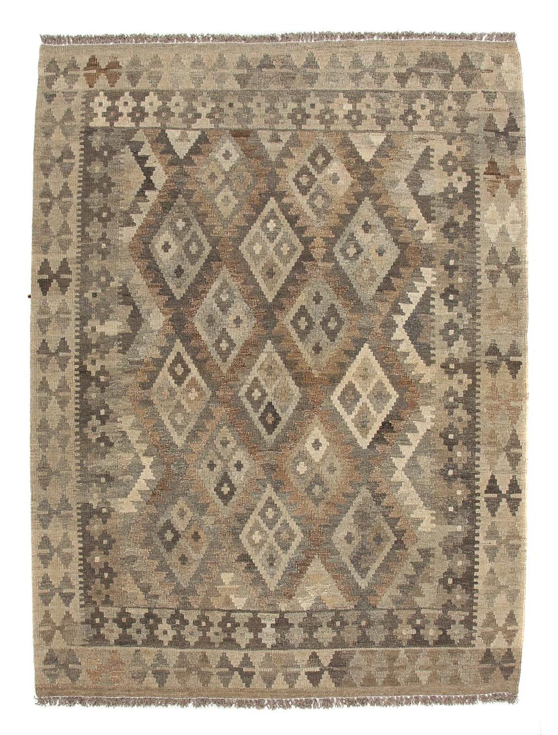 Kelim tapijt - Splash - 179 x 129 cm - veelkleurig