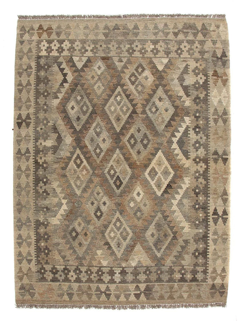 Kelim tapijt - Splash - 179 x 129 cm - veelkleurig