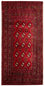 Turkaman tapijt - 140 x 70 cm - rood
