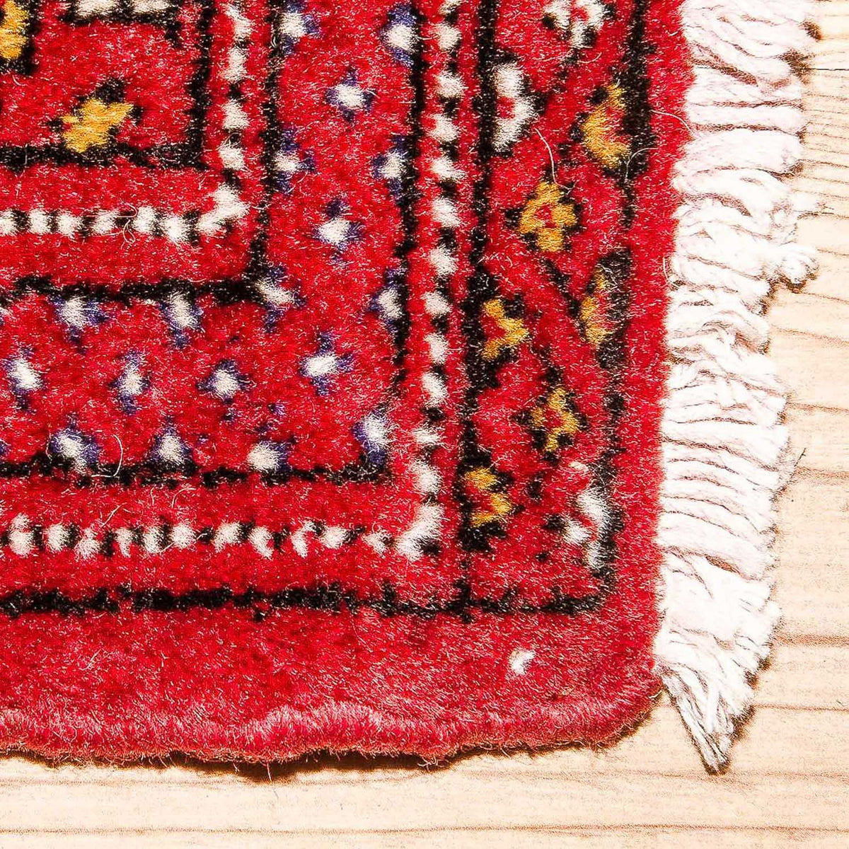Turkaman tapijt - 140 x 70 cm - rood