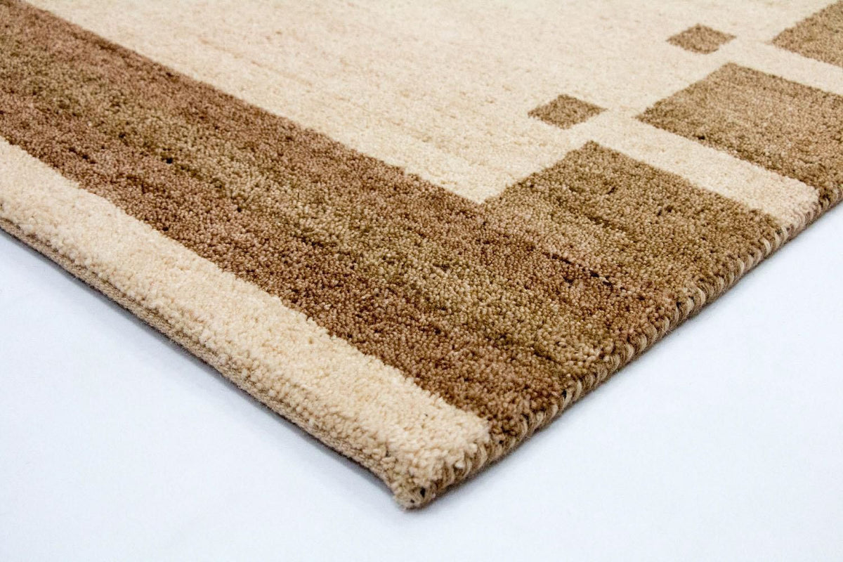 Gabbeh tapijt - Indus - 185 x 122 cm - beige