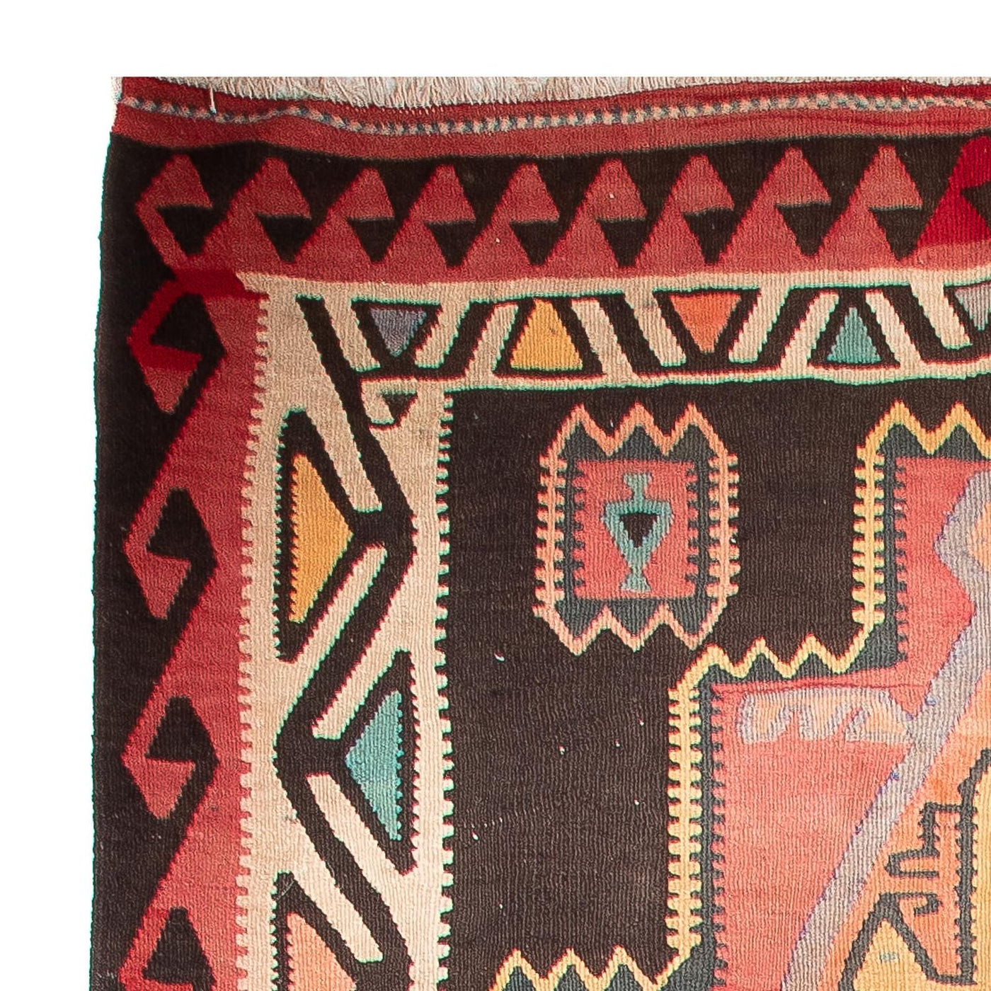 Antiek kilim Tapijt 435x158cm