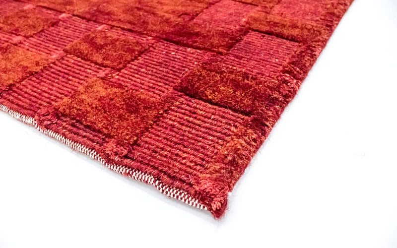 Nepal tapijt - 150 x 92 cm - rood
