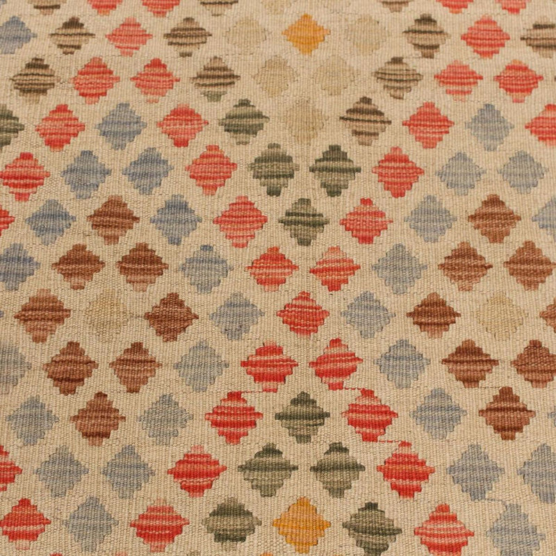 Loper Kelim tapijt - Splash - 198 x 97 cm - veelkleurig