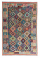 Kilim Maimana Tapijt 295x203cm - Wollen tapijt