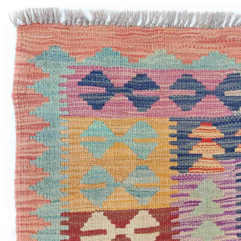 Kelim tapijt - Splash - 295 x 203 cm - veelkleurig