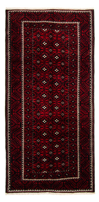 Perzisch Tapijt - Nomadisch - 304 x 150 cm - rood