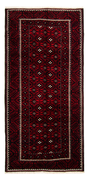 Perzisch Tapijt - Nomadisch - 304 x 150 cm - rood