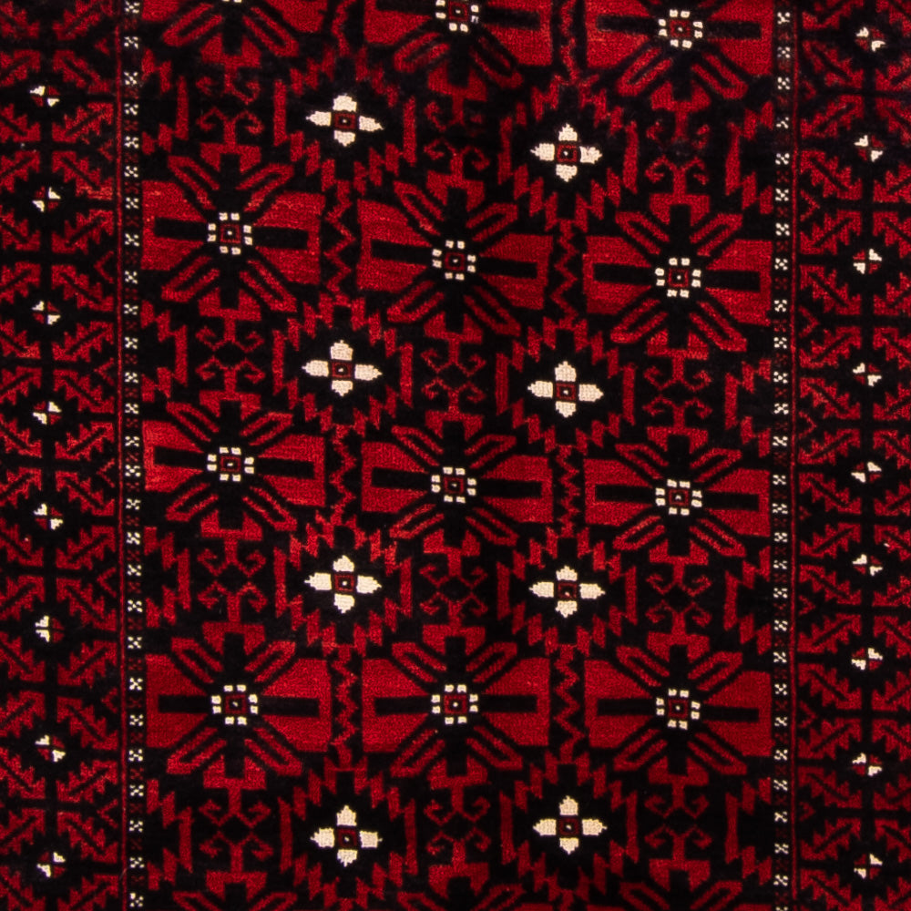 Perzisch Tapijt - Nomadisch - 304 x 150 cm - rood