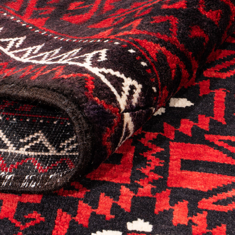 Perzisch Tapijt - Nomadisch - 304 x 150 cm - rood