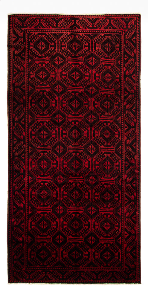 Perzisch Tapijt - Nomadisch - 335 x 167 cm - rood