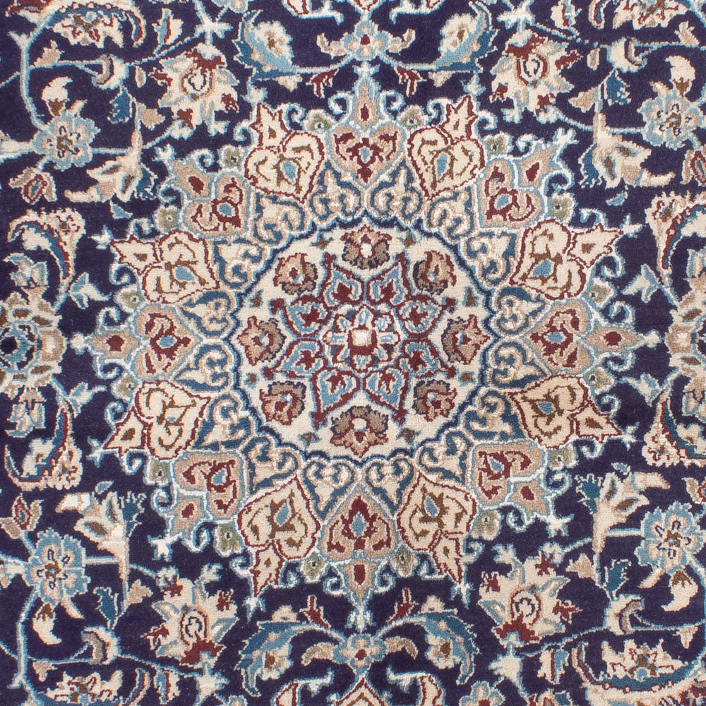 Perzisch tapijt - Nain - 248 x 159 cm - donkerblauw