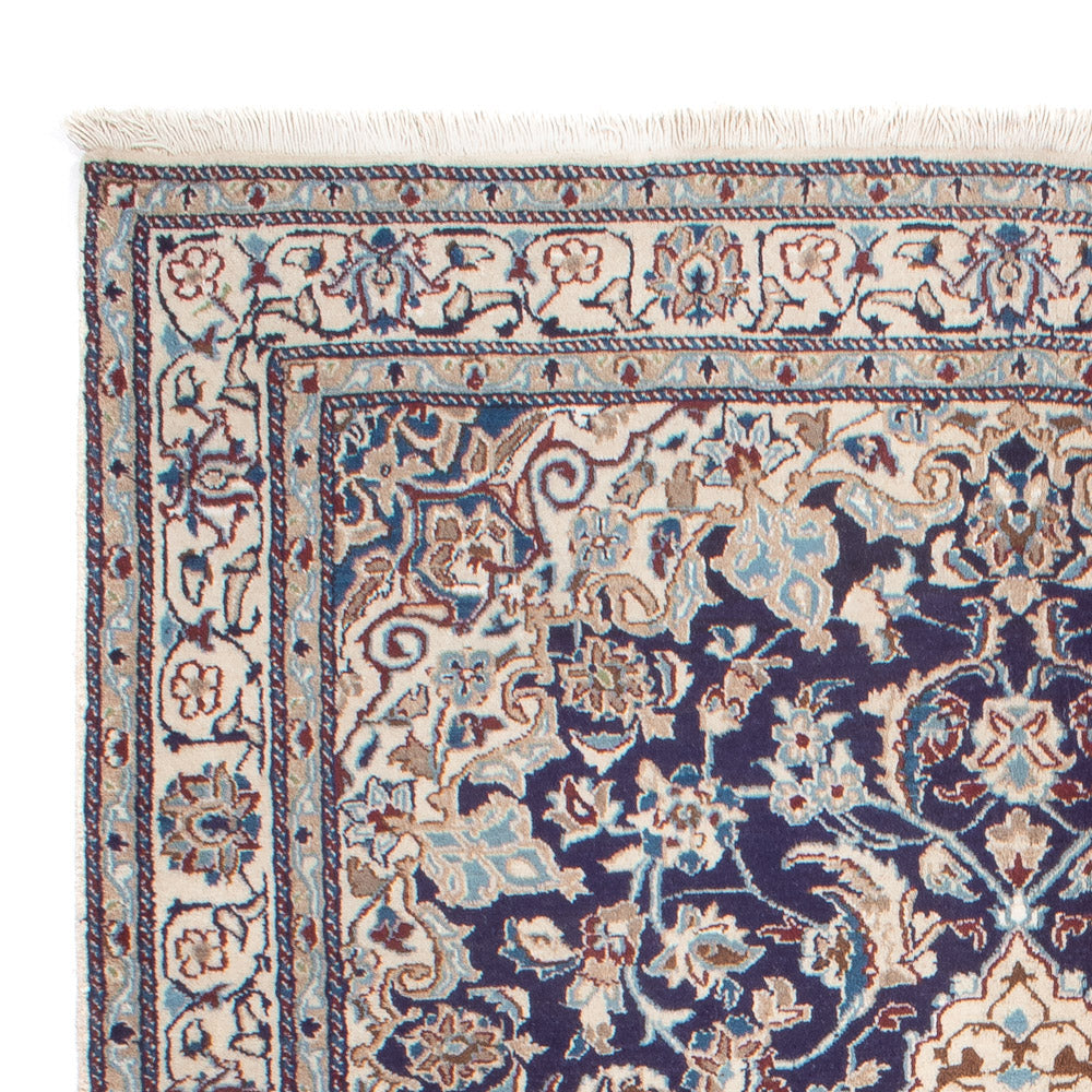 Perzisch tapijt - Nain - 248 x 159 cm - donkerblauw