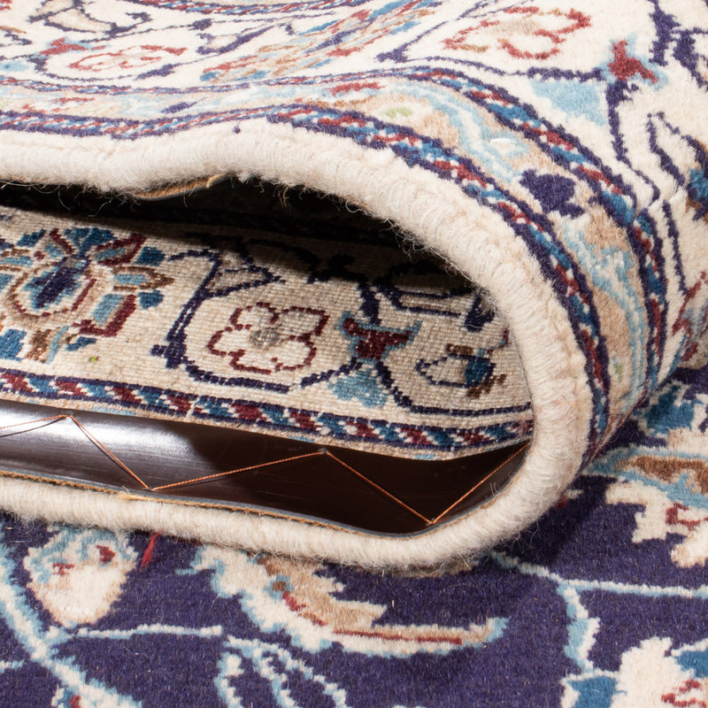 Perzisch tapijt - Nain - 248 x 159 cm - donkerblauw