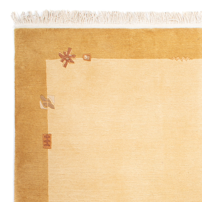 Nepal tapijt - Koninklijke - 230 x 172 cm - beige