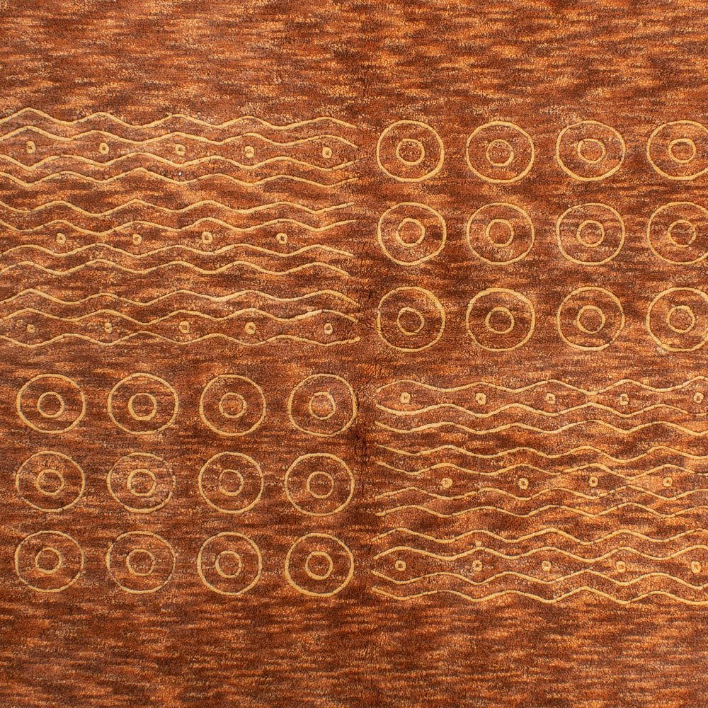 Nepal tapijt - Koninklijke - 239 x 170 cm - bruin