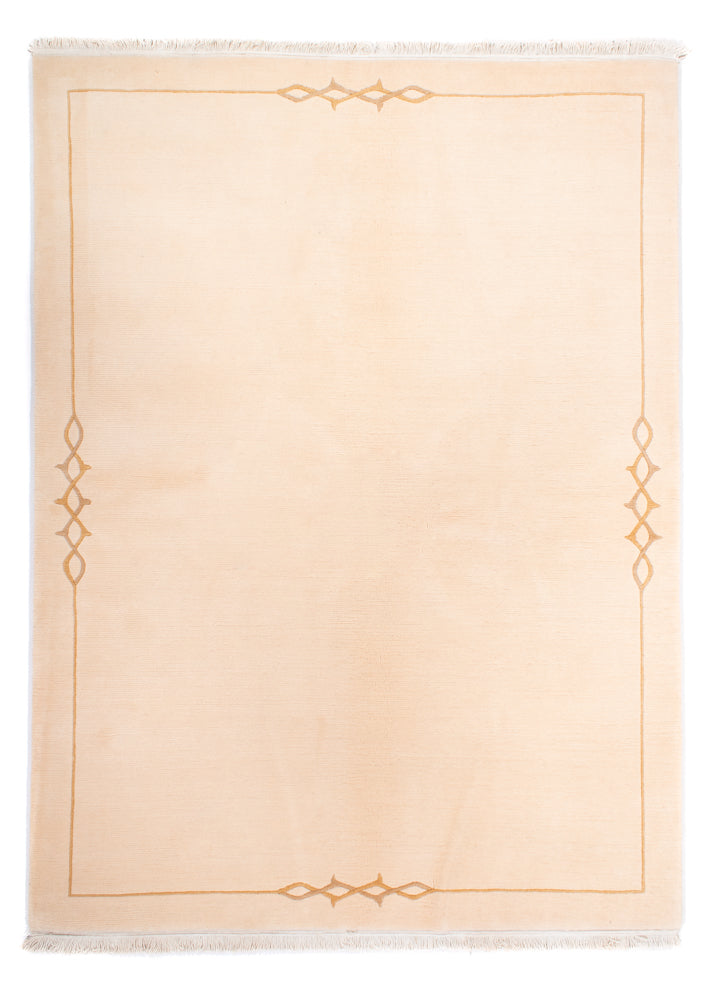 Nepal tapijt - Koninklijke - 235 x 172 cm - beige