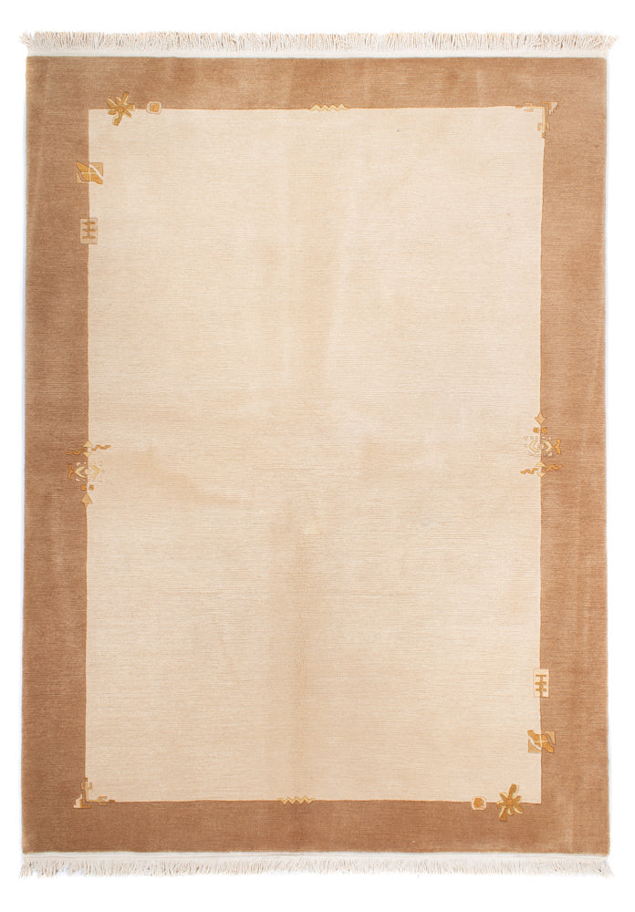 Nepal tapijt - Koninklijke - 234 x 172 cm - beige