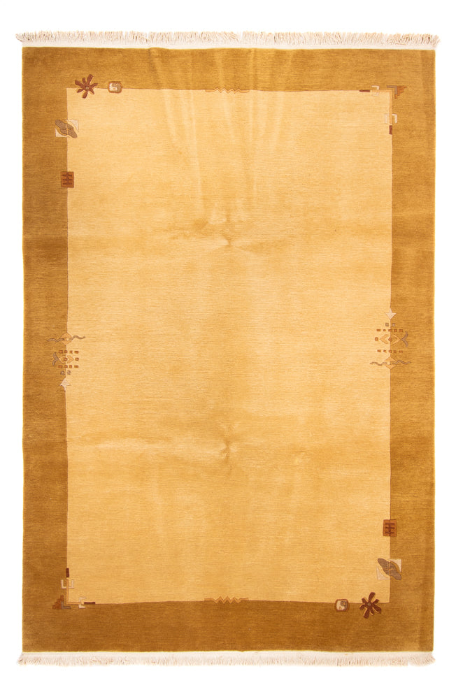Nepal tapijt - Koninklijke - 293 x 202 cm - beige