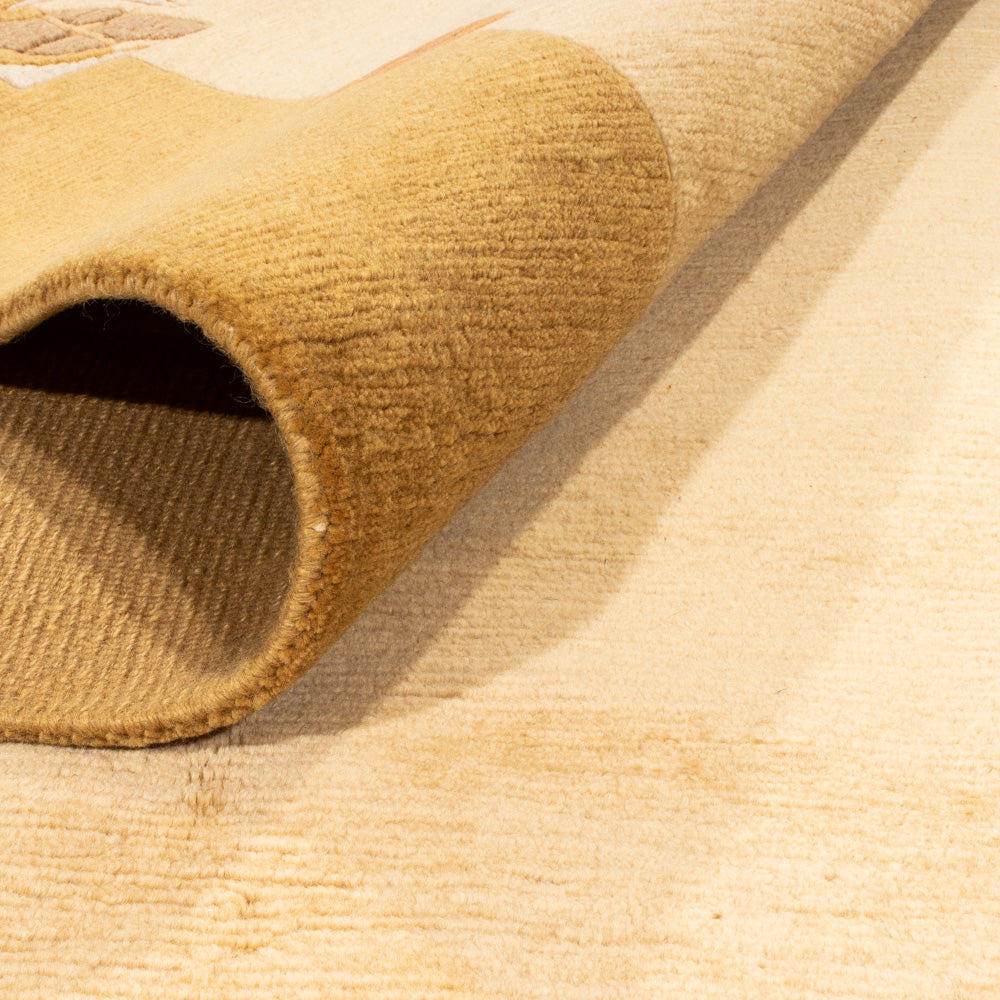 Nepal tapijt - Koninklijke - 293 x 202 cm - beige