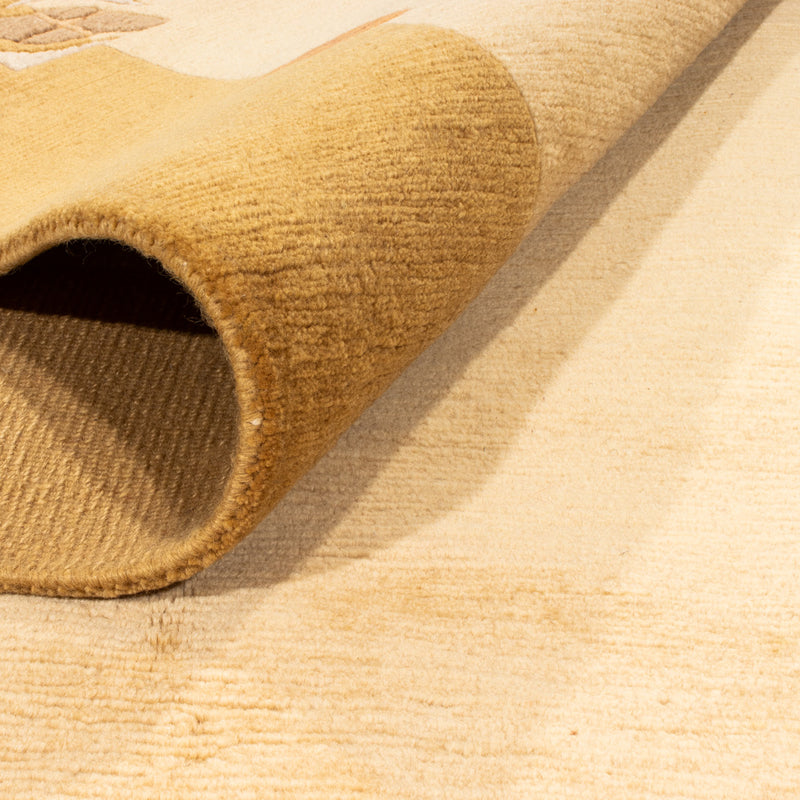 Nepal tapijt - Koninklijke - 293 x 202 cm - beige