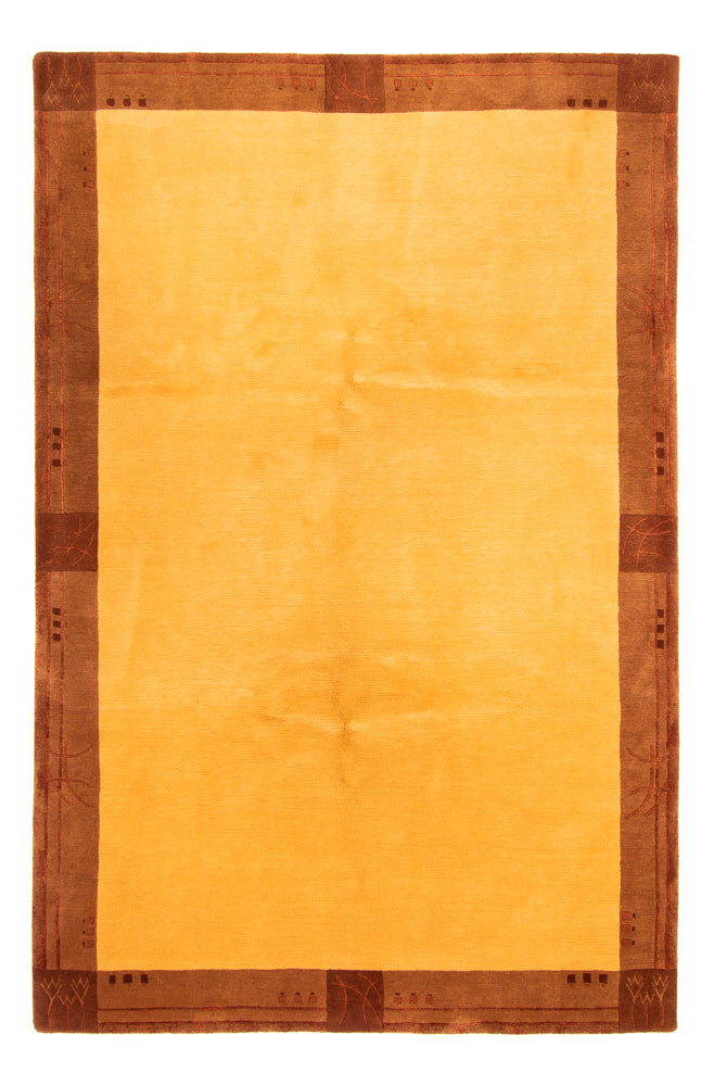 Nepal tapijt - Koninklijke - 299 x 202 cm - goud