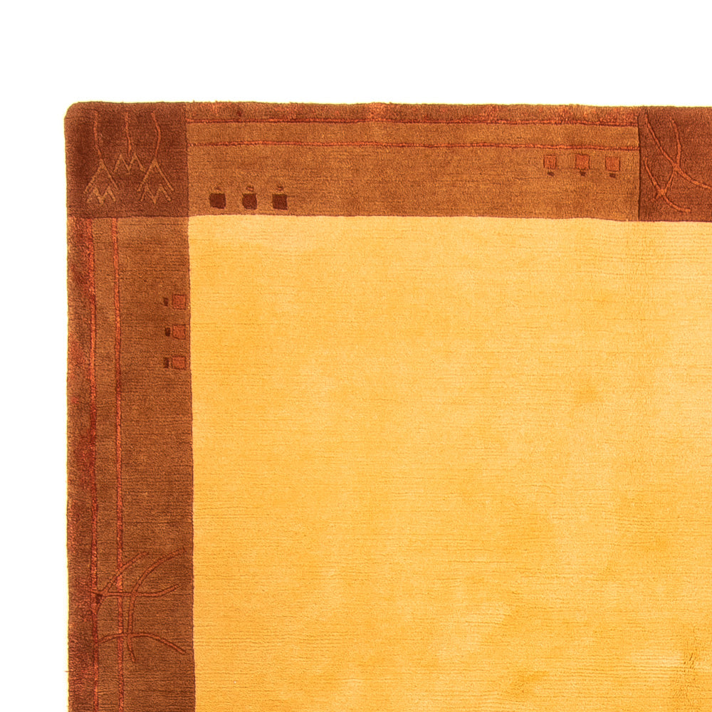 Nepal tapijt - Koninklijke - 299 x 202 cm - goud