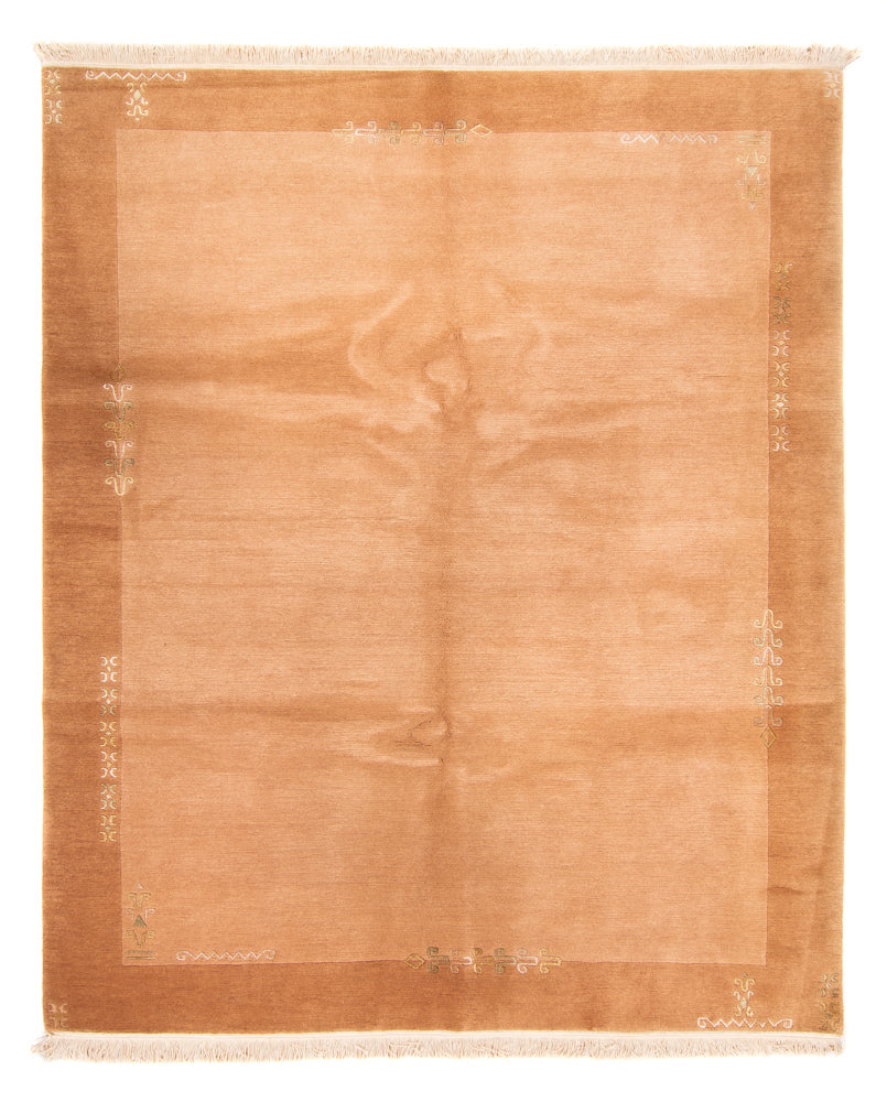 Nepal tapijt - 250 x 200 cm - zalm