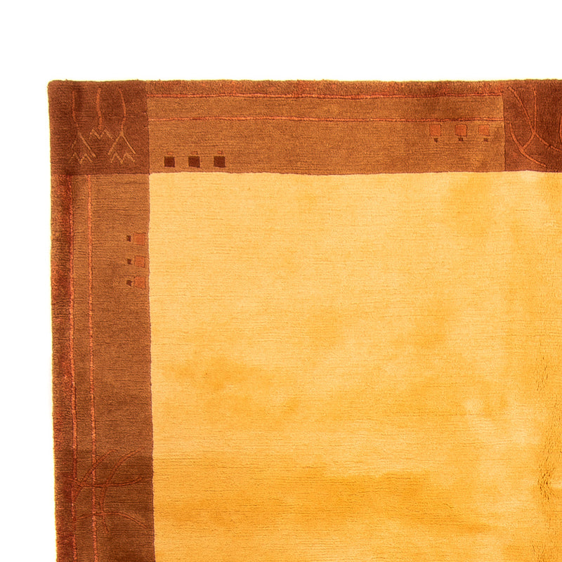 Nepal tapijt - Koninklijke - 299 x 202 cm - goud