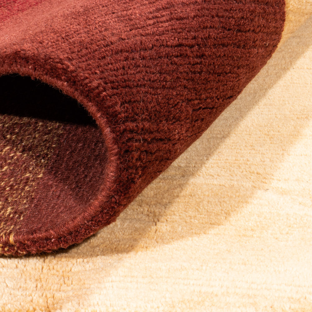 Nepal tapijt - Koninklijke - 300 x 200 cm - scala goud