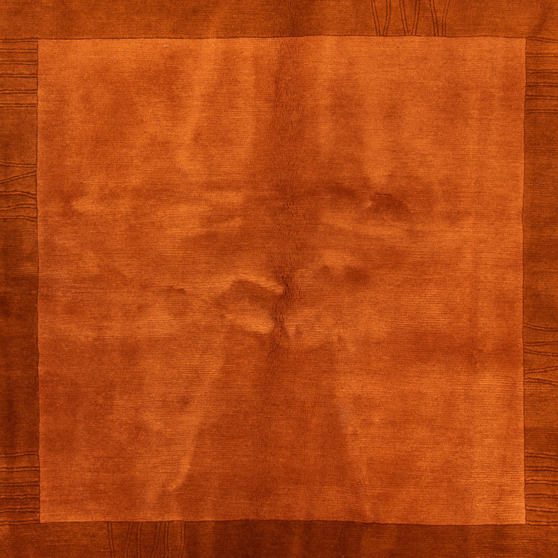 Nepal tapijt - Koninklijke vierkant  - 205 x 203 cm - bruin