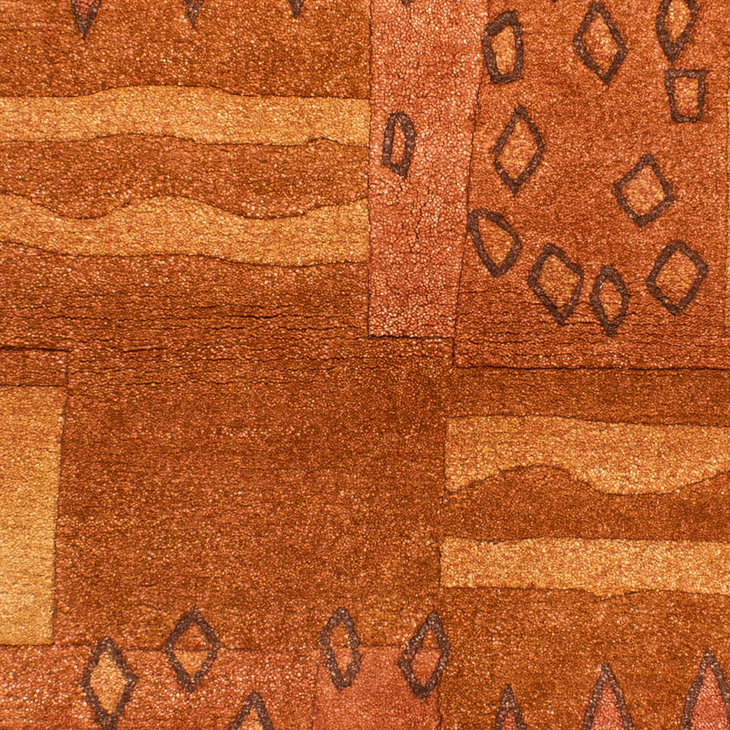 Nepal tapijt - 183 x 120 cm - bruin