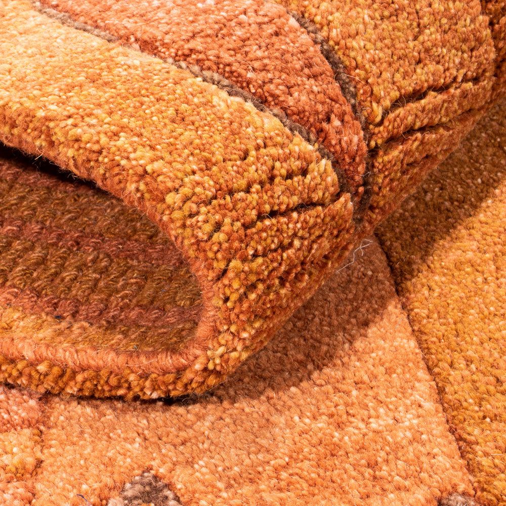 Nepal tapijt - 183 x 120 cm - bruin