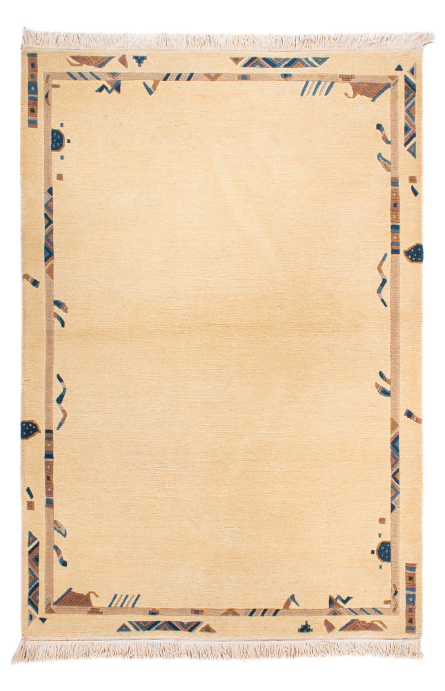 Nepal tapijt - 183 x 123 cm - beige