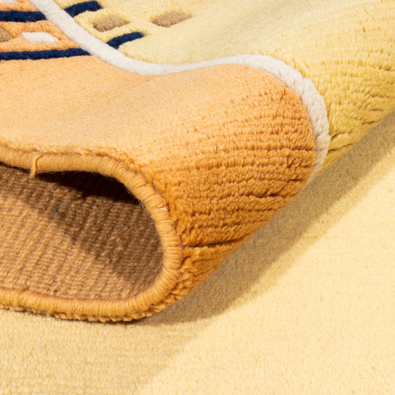 Nepal tapijt - 180 x 120 cm - goud