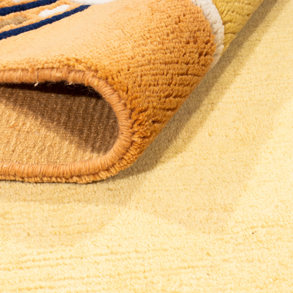 Nepal tapijt - 180 x 120 cm - goud