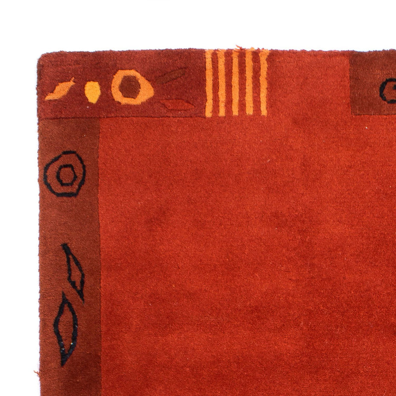 Nepal tapijt - 180 x 120 cm - rood