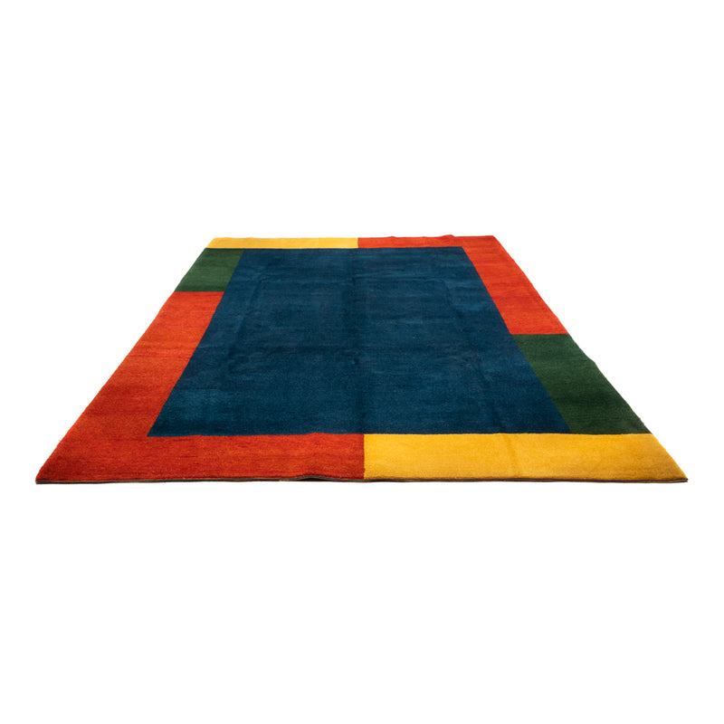 Gabbeh tapijt - Indus - 393 x 297 cm - blauw