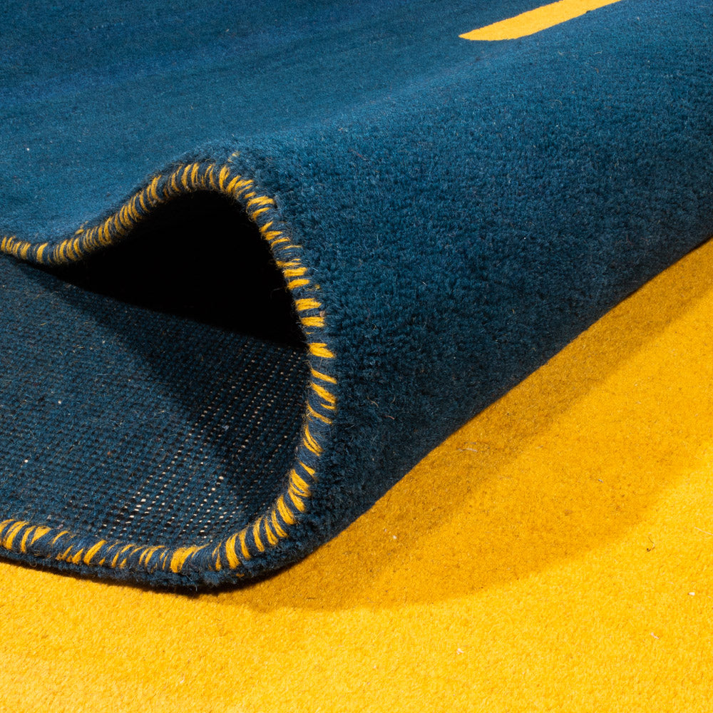 Gabbeh tapijt - Indus - 389 x 300 cm - goud