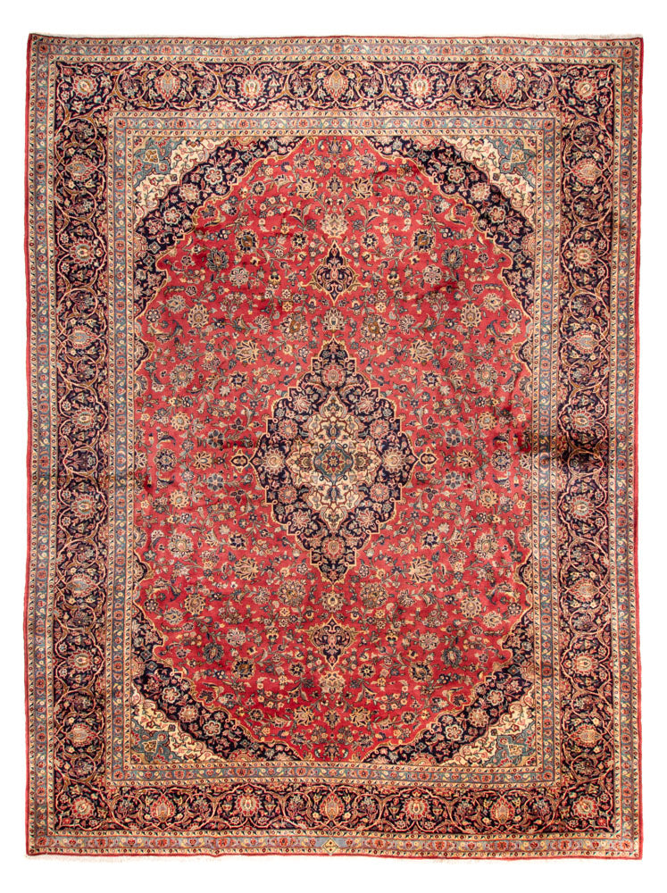 Perzisch tapijt - Keshan - Koninklijke - 407 x 301 cm - rood