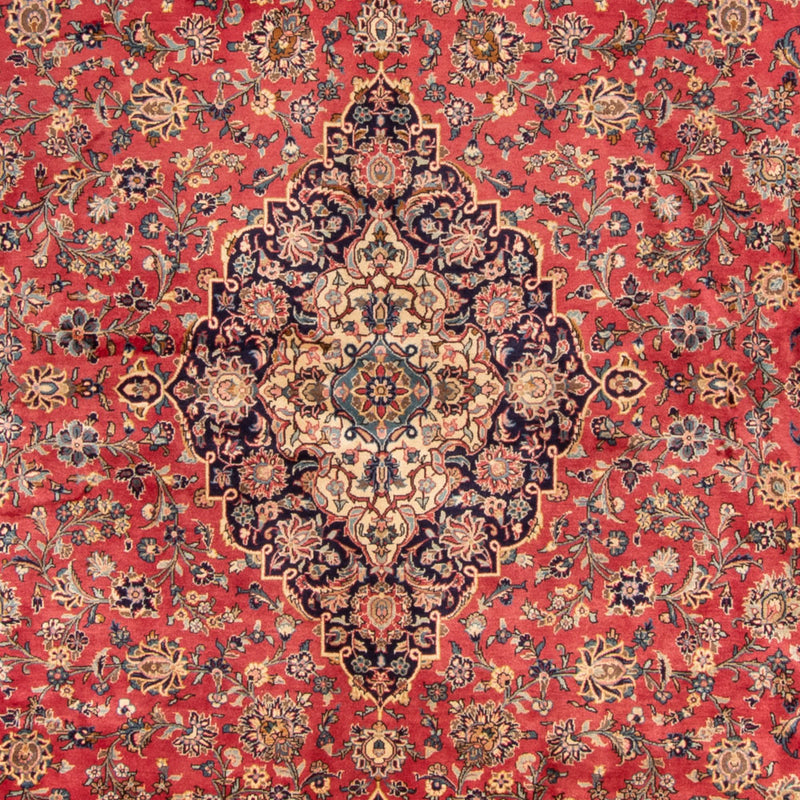 Perzisch tapijt - Keshan - Koninklijke - 407 x 301 cm - rood