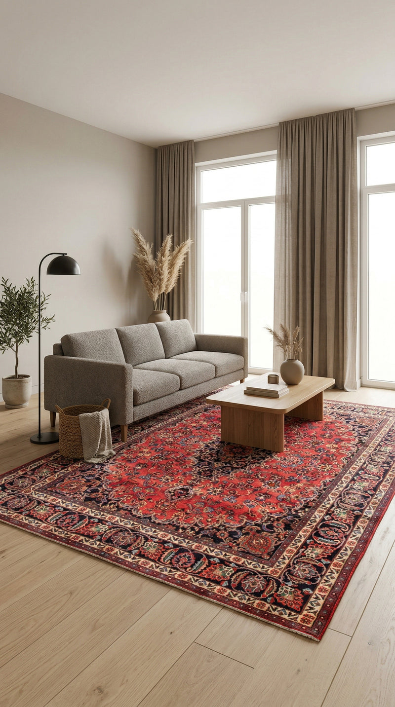Mashhad Tapijt 330x240cm - Perzisch tapijt