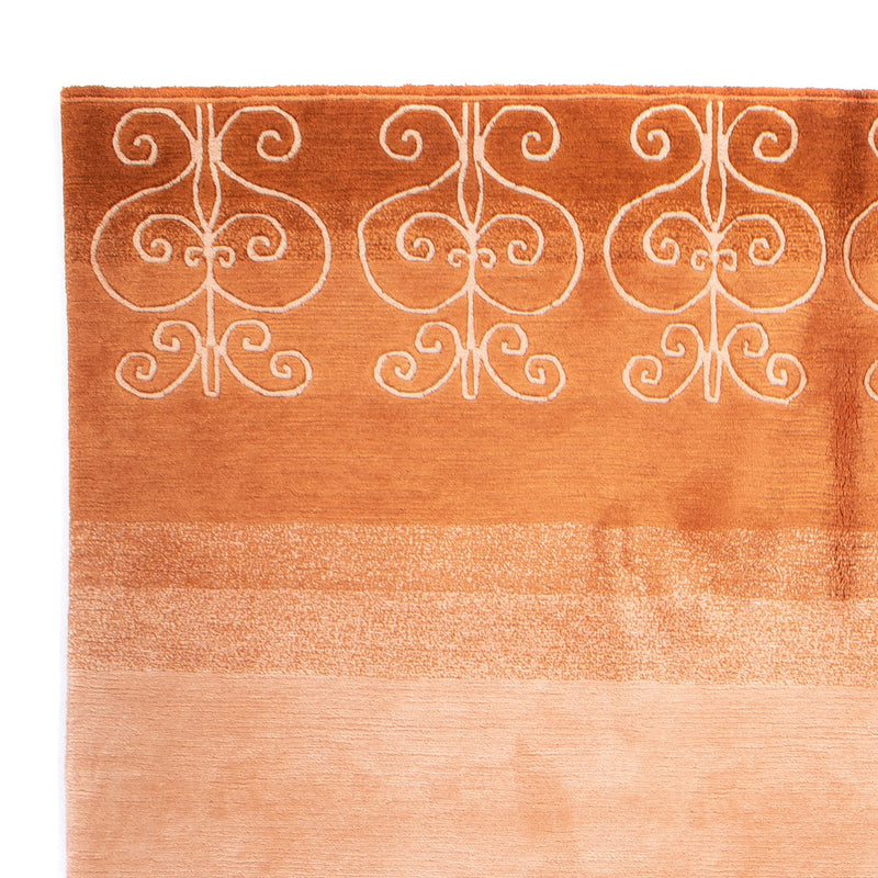 Nepal tapijt - Koninklijke - 240 x 169 cm - terracotta