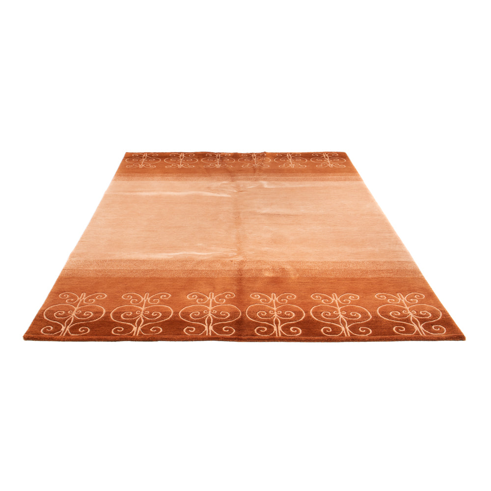 Nepal tapijt - Koninklijke - 240 x 169 cm - terracotta