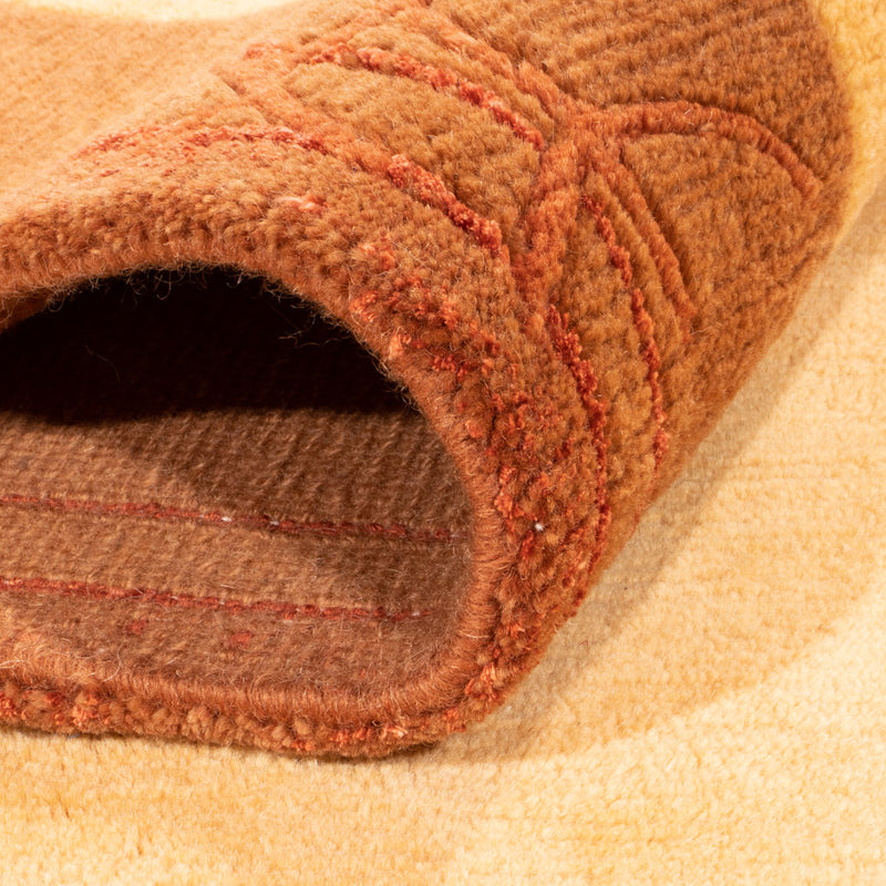 Nepal tapijt - Koninklijke - 243 x 173 cm - goud