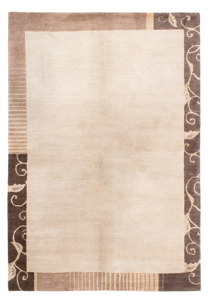 Nepal tapijt - Koninklijke - 242 x 170 cm - beige