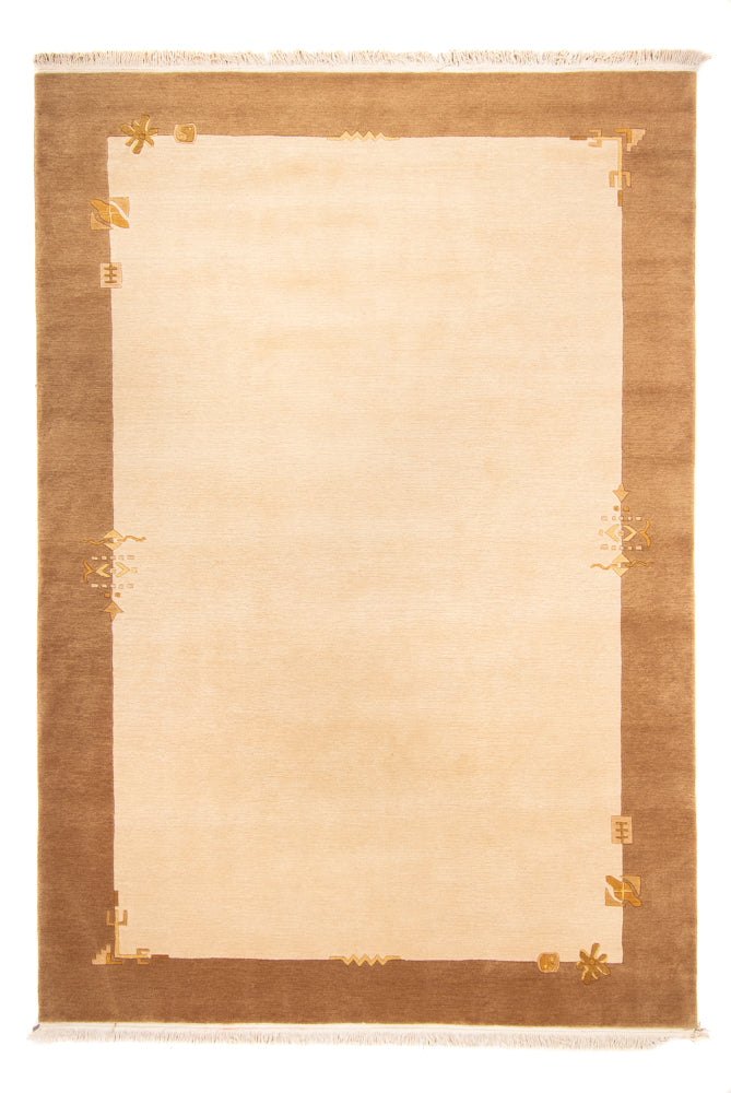Nepal tapijt - Koninklijke - 291 x 200 cm - beige