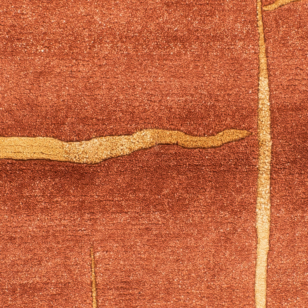 Nepal tapijt - 162 x 92 cm - bruin