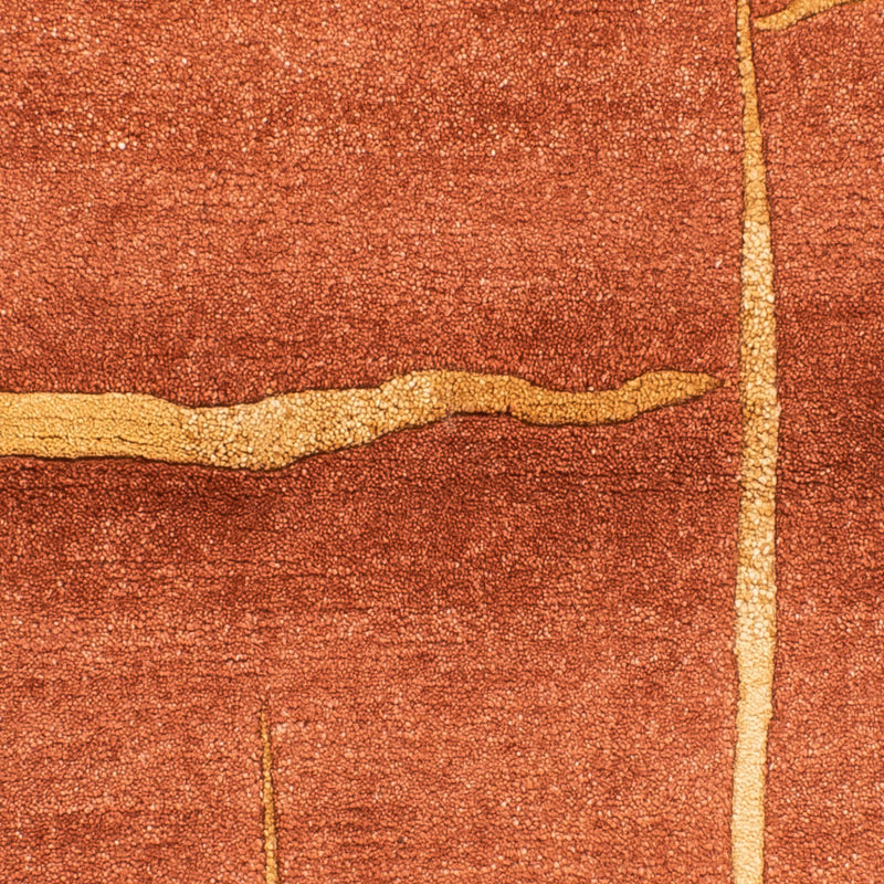 Nepal tapijt - 162 x 92 cm - bruin